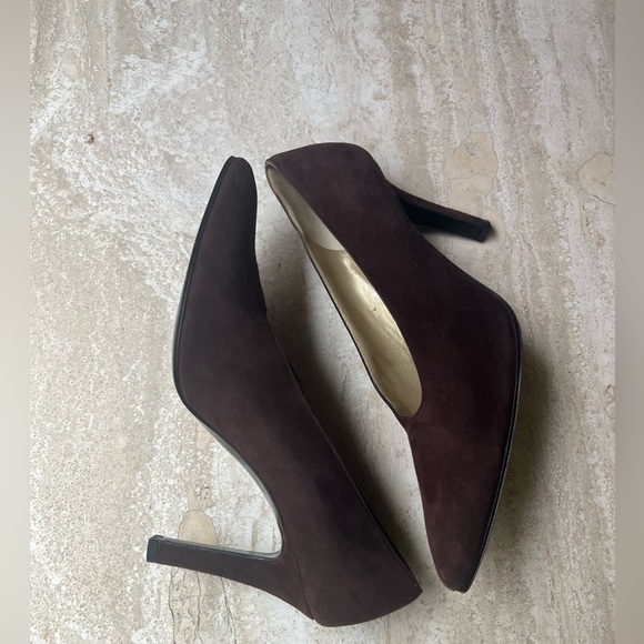 YSL Brown Heels 7 - Picture 3 of 10